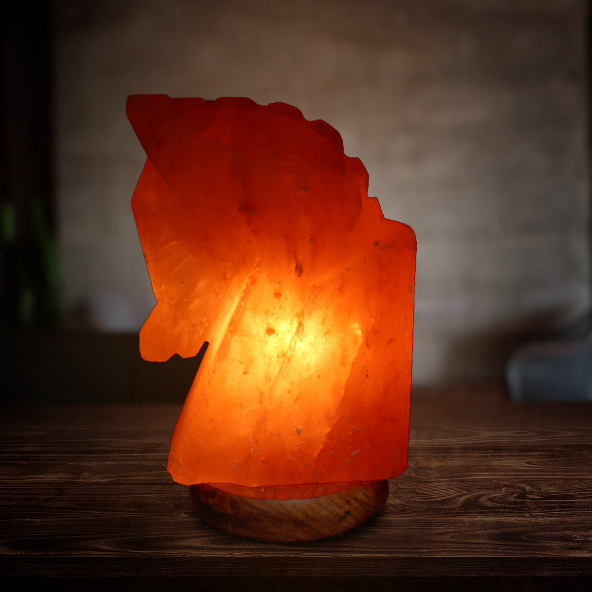 himalayan salt lamp horse